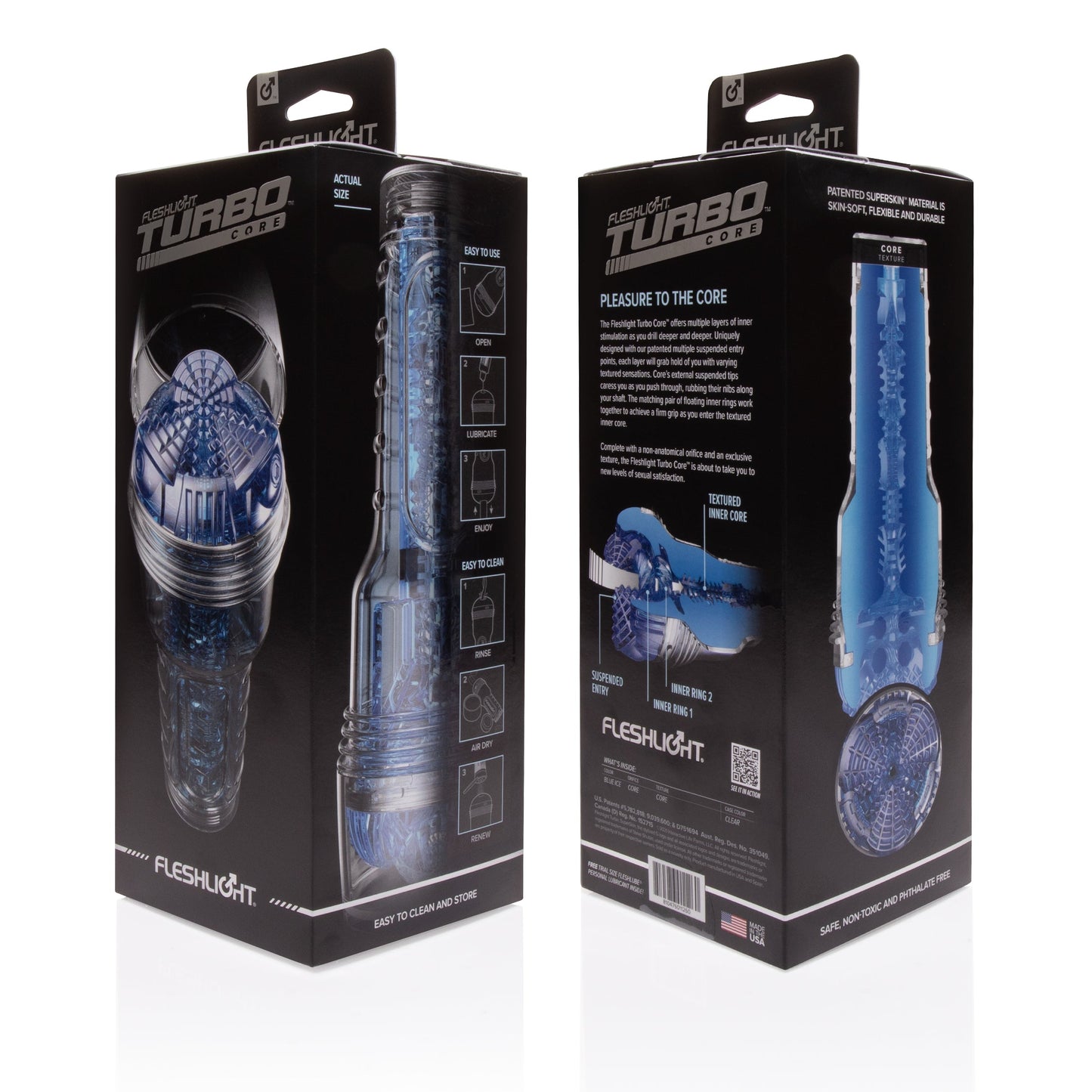 Fleshlight Turbo Core - Blue Ice